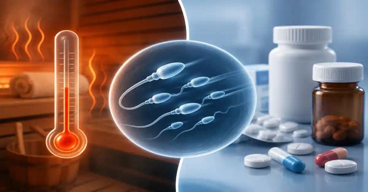 The Effect of Heat and Medications on Sperm Quality